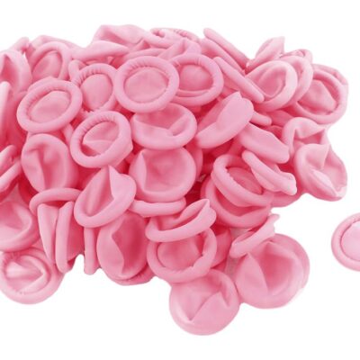 Bao ngón tay màu đào có đai - Finger Coat