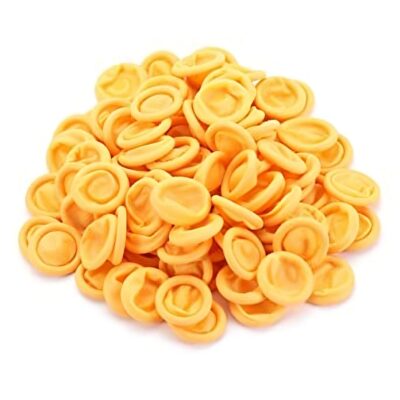 Bao ngón tay màu vàng có đai - Finger Coat